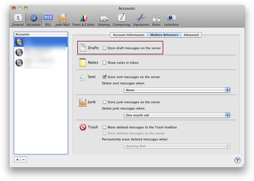 outlook for mac 2011 how to stop receiving email from an alias